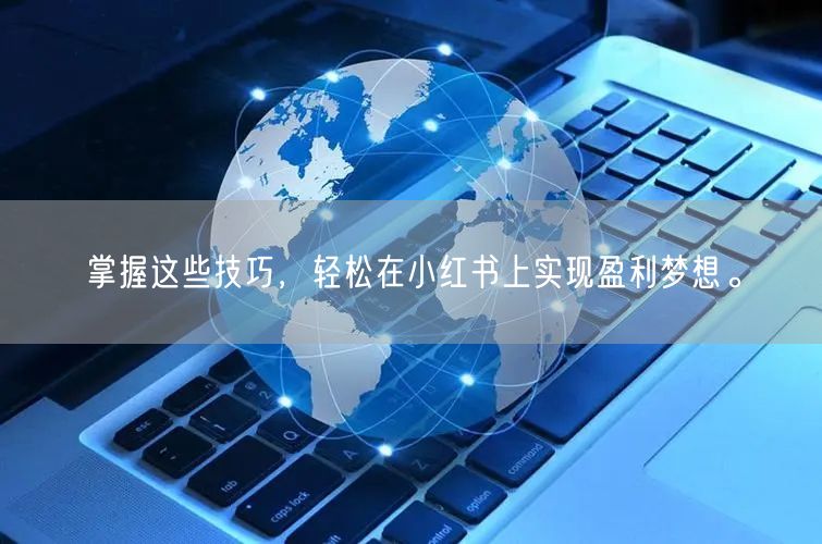 掌握这些技巧，轻松在小红书上实现盈利梦想。